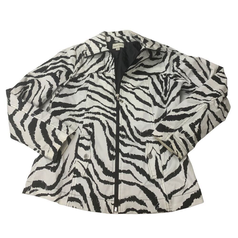 Zebra Patterned Jacket - image 1